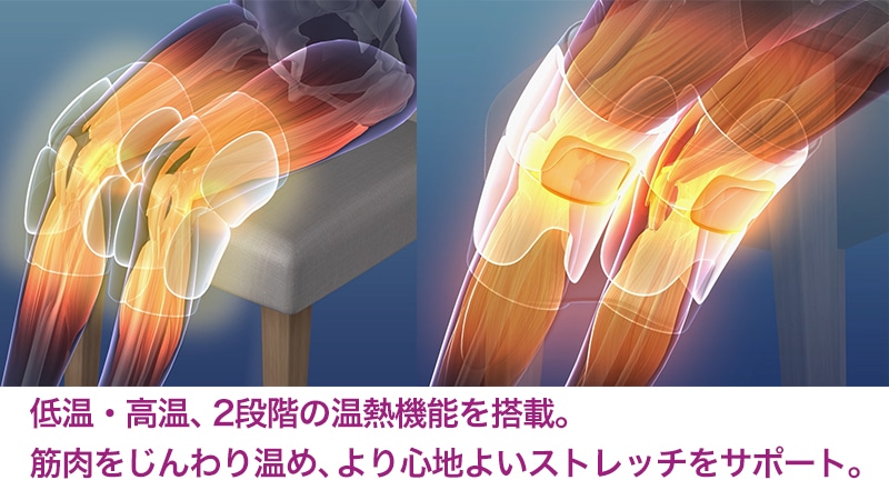 Jogfoot エアフット 2段階の温熱機能