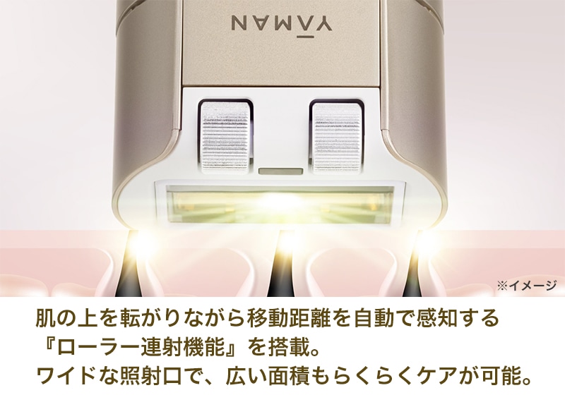 レイボーテハイパーZERO 照射ケアイメージ