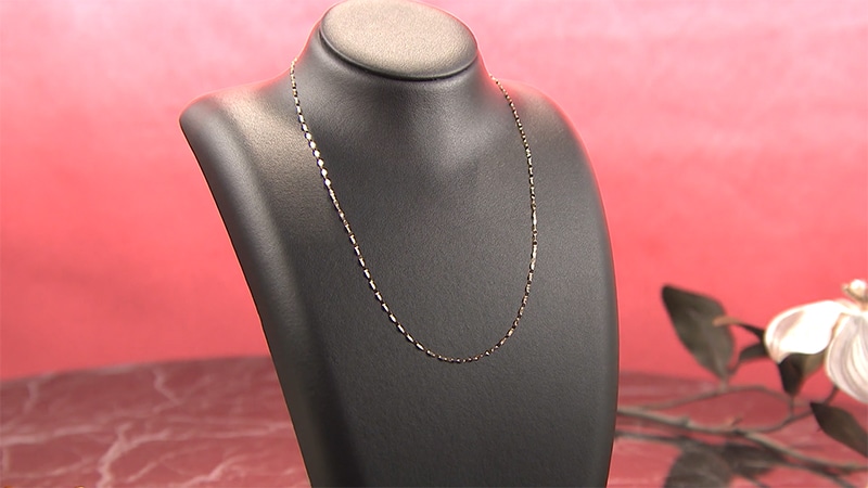 18金ペタルチェーンネックレス 商品画像