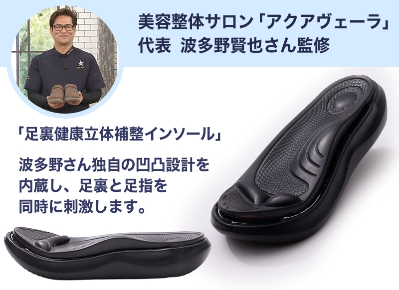 整体師が本気で考えた健康サボシューズ インソール