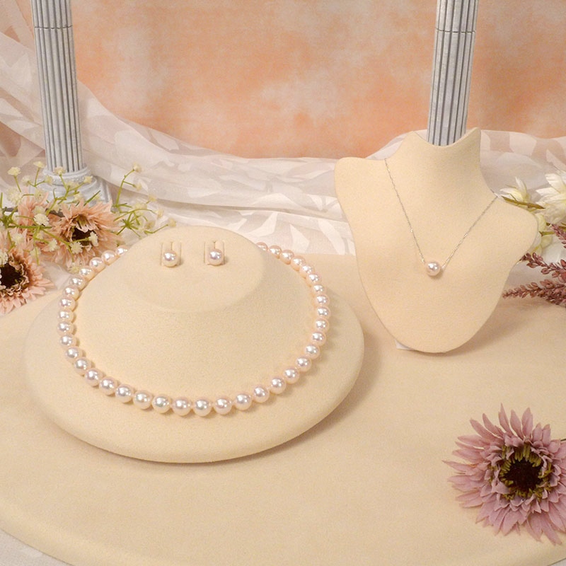 伊勢志摩産本真珠3点セット 本真珠2点特典付（9-9.5mm） イヤリング