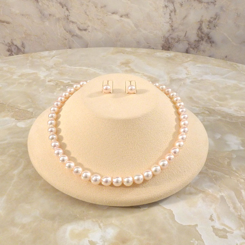 伊勢志摩産本真珠3点セット 本真珠2点特典付（8.5-9mm） イヤリング