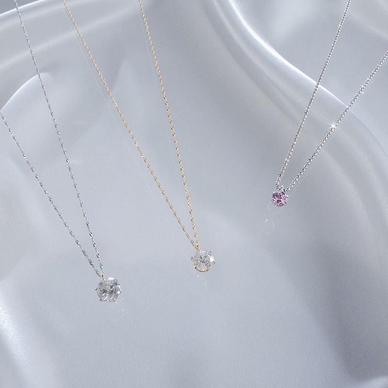 髙島屋 18金 大粒0.6ctダイヤモンドペンダント 豪華特典付