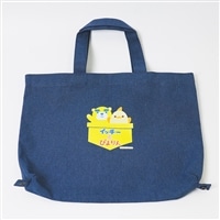 イッチーとぴよりん　ランチサイズトートバッグ　ポケット